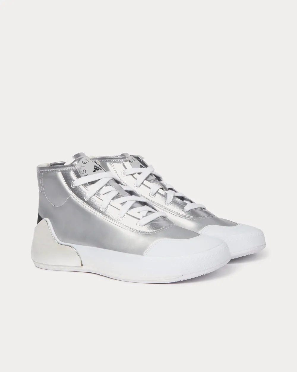 Metallic Treino Silver Running Shoes