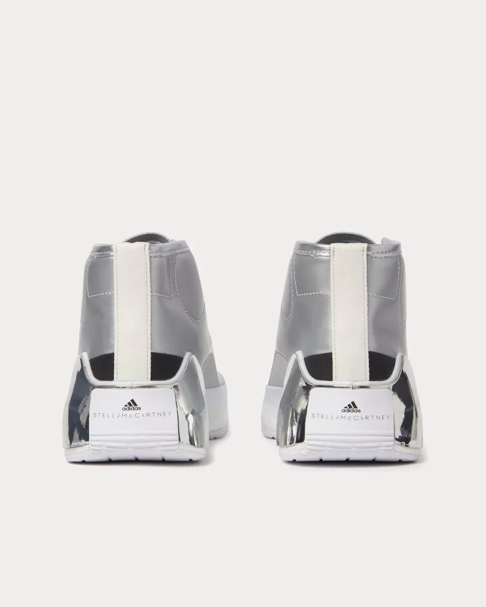 Metallic Treino Silver Running Shoes