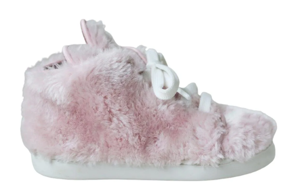 MINNA PARIKKA BABY FAUX FUR HIGH TOP SNEAKERS SHOES EU 21 UK 4/5