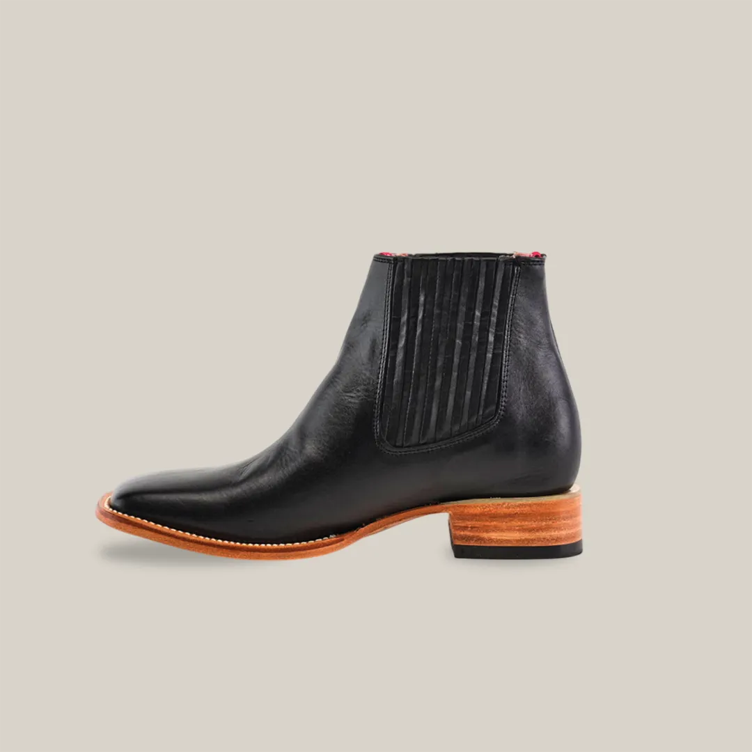 Napa Black Square Toe