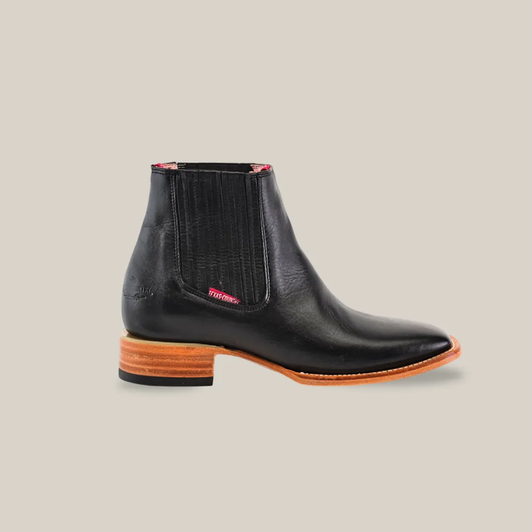 Napa Black Square Toe