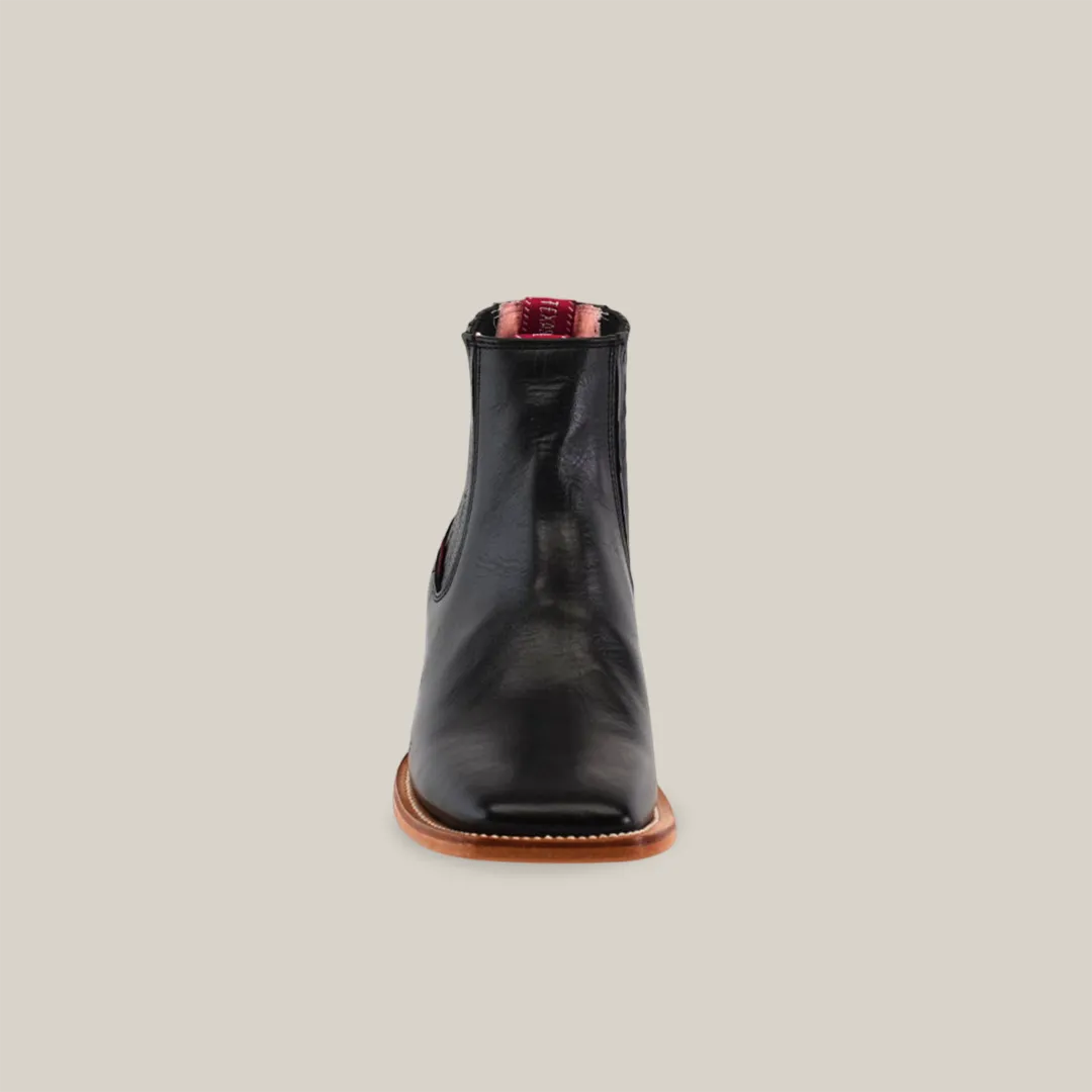 Napa Black Square Toe