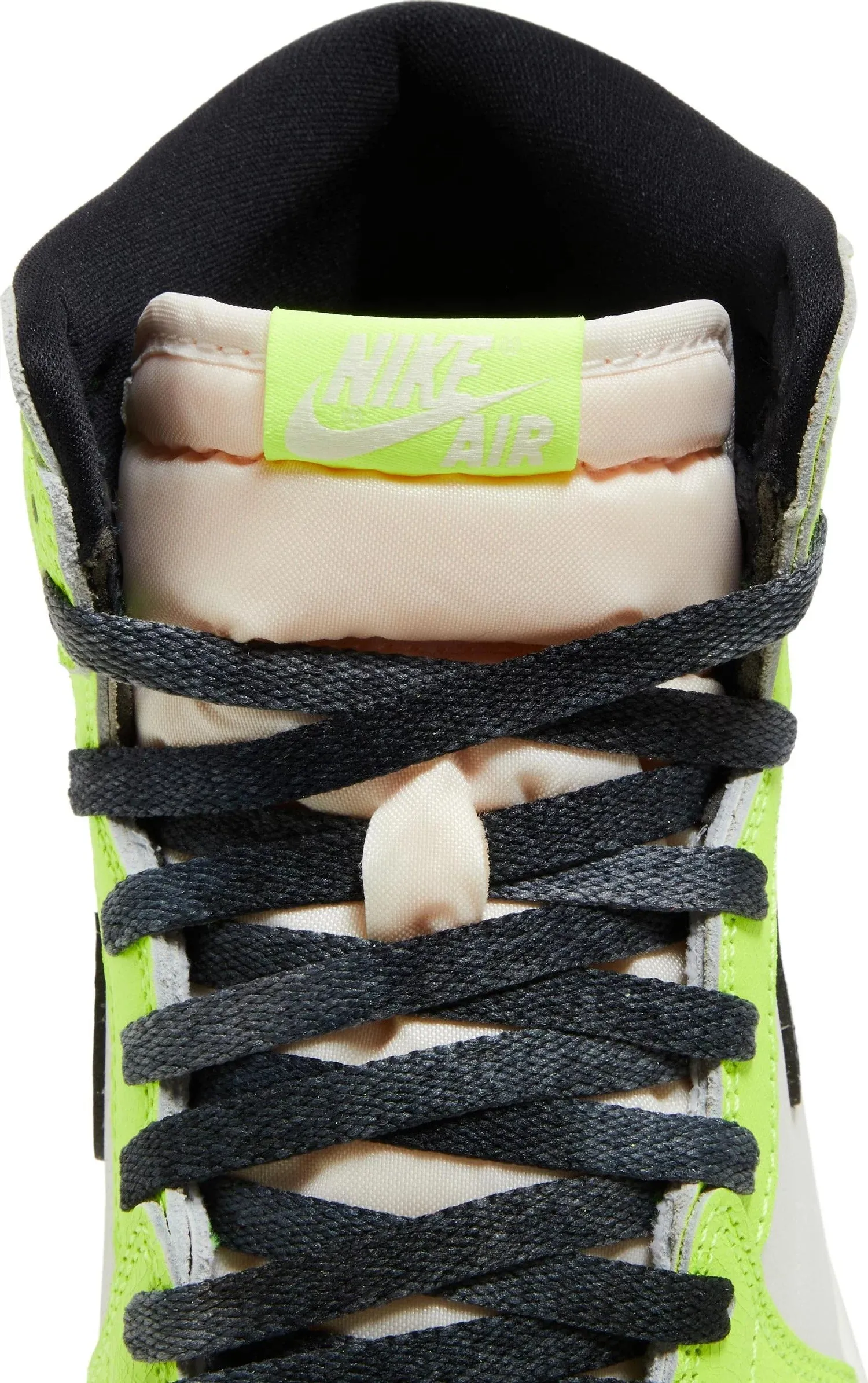 Nike Air Jordan 1 Retro High OG sneakers, light green/black/white