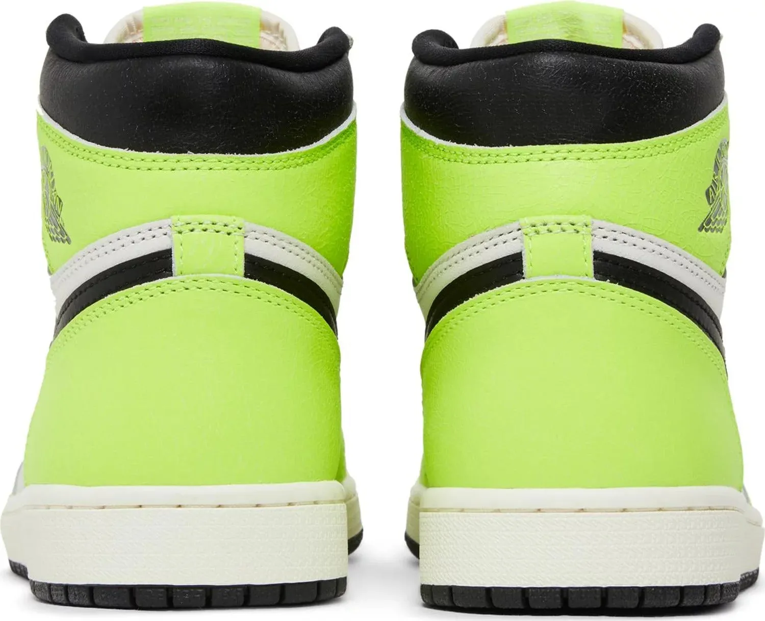 Nike Air Jordan 1 Retro High OG sneakers, light green/black/white