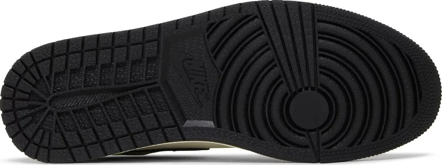Nike Air Jordan 1 Retro High OG sneakers, light green/black/white