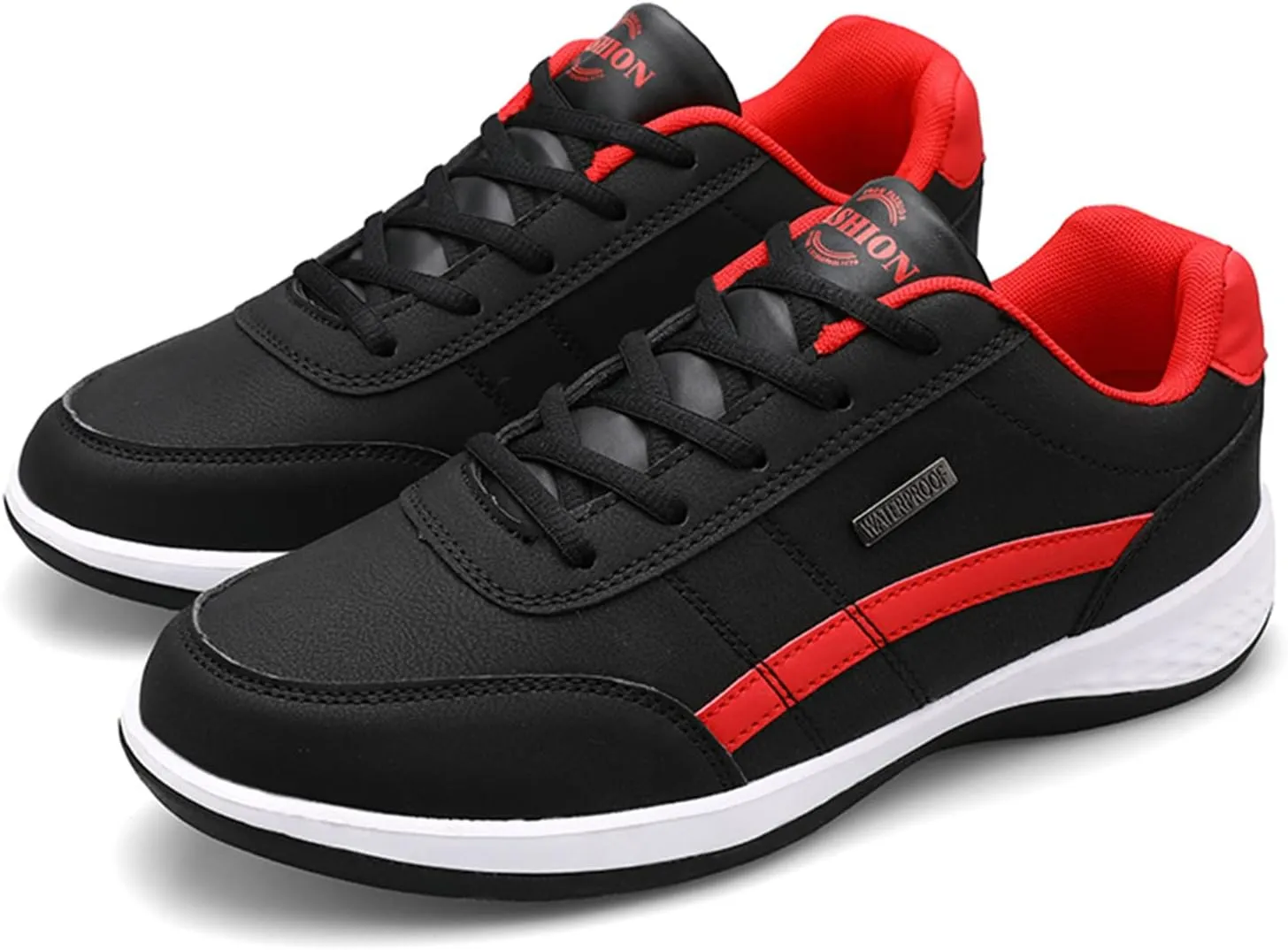 Non Slip Shoes for Men Wide Hiking Shoes Walking Shoes Waterproof Work Shoes Retro Running Shoes Lightweight Trainers