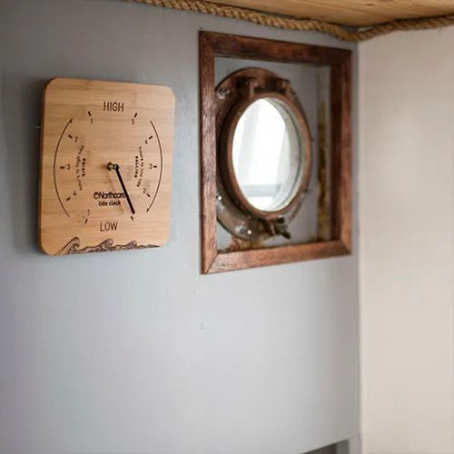 Northcore Wall Mounted Bamboo Tide Clock