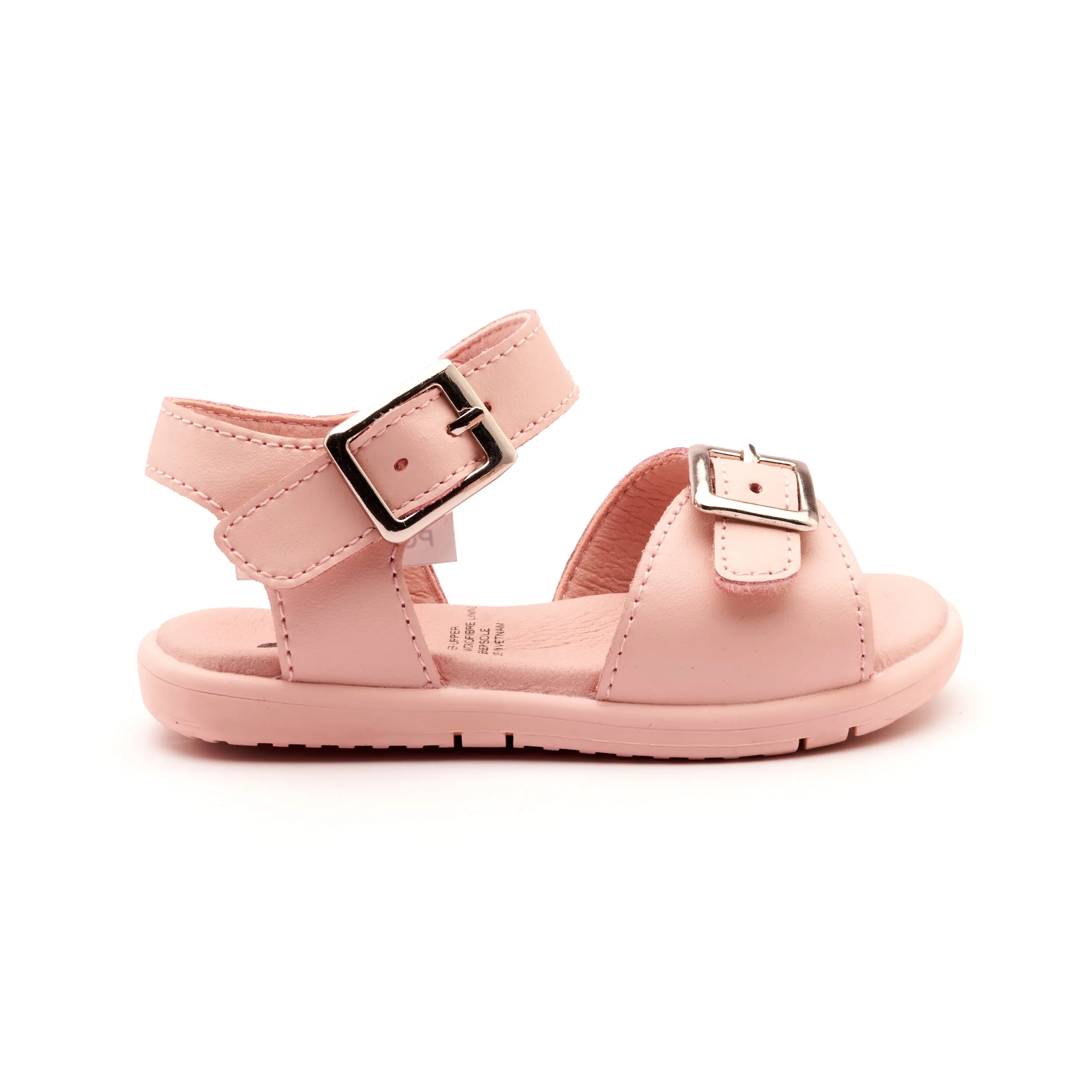 Old Soles Girl's 9503 Fresh Cut Sandals - Powder Pink / Powder Pink Sole