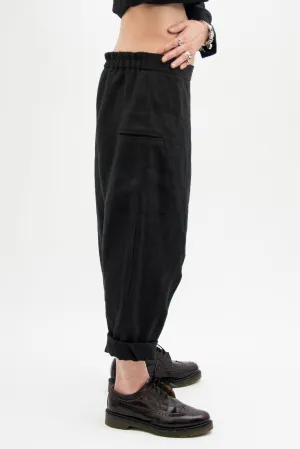 Organic Linen Harem Pants