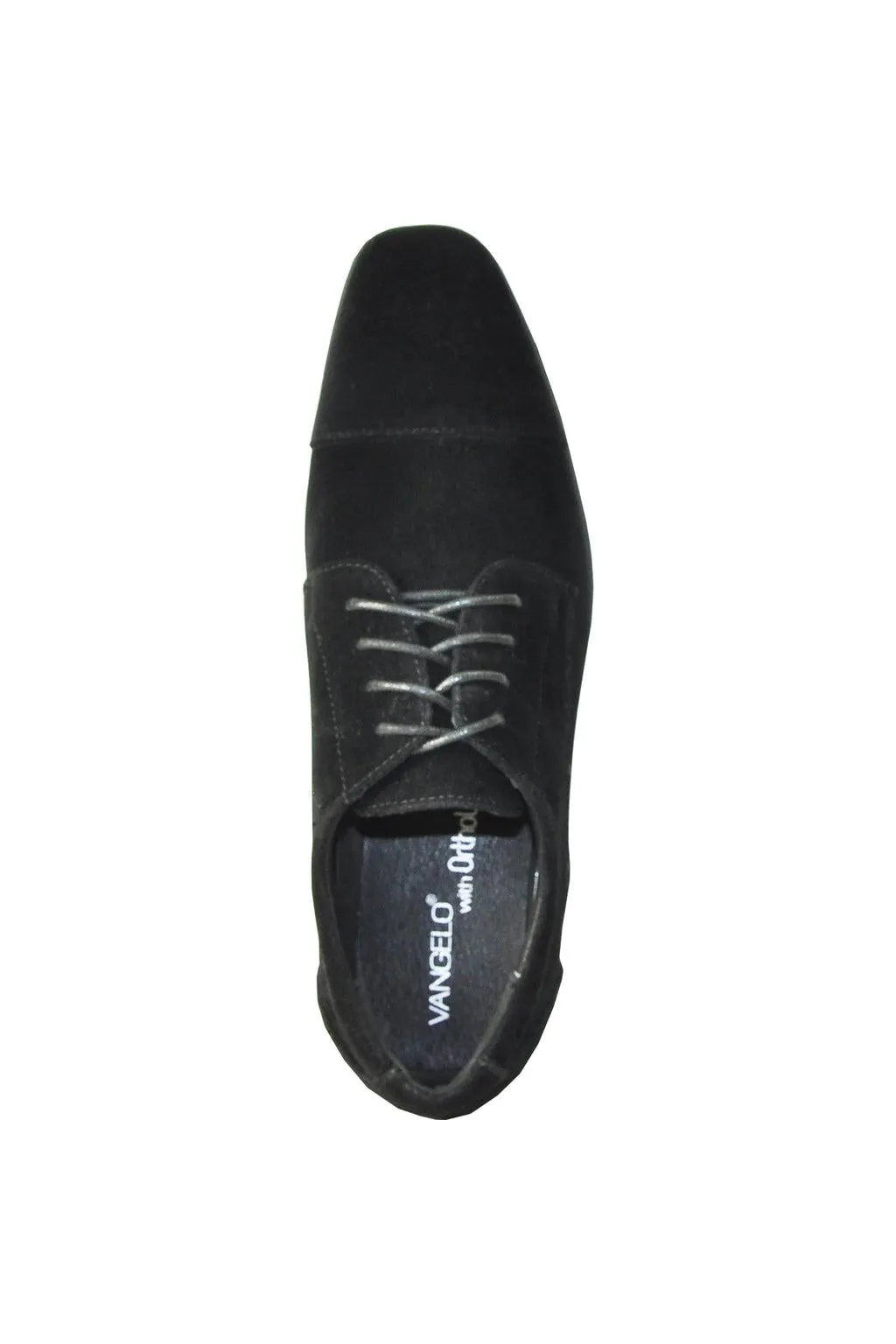 "Croydon" Black Suede Dress Shoes