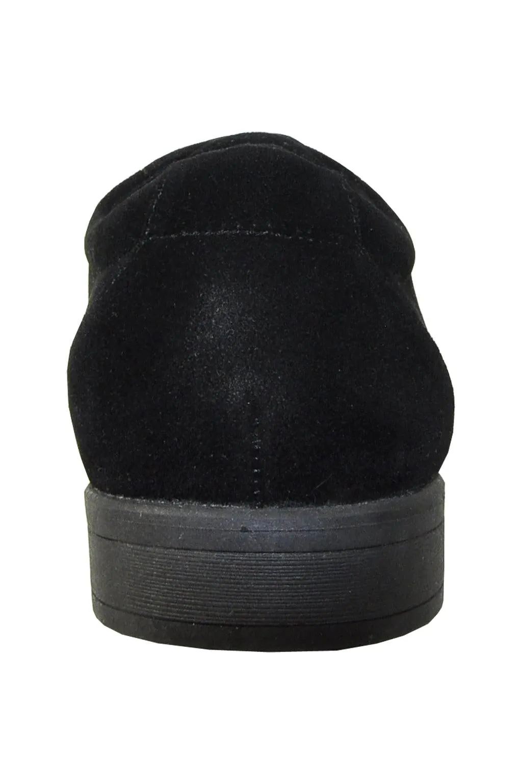 "Croydon" Black Suede Dress Shoes