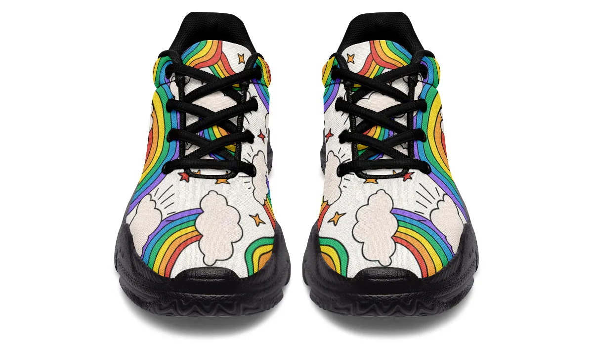 Rainbow Dreams Chunky Sneakers