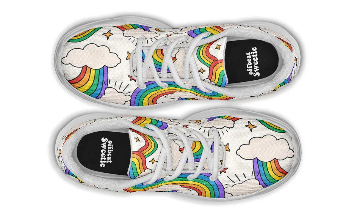 Rainbow Dreams Chunky Sneakers