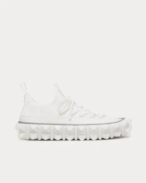 Rockstud X Light Ivory / White Low Top Sneakers
