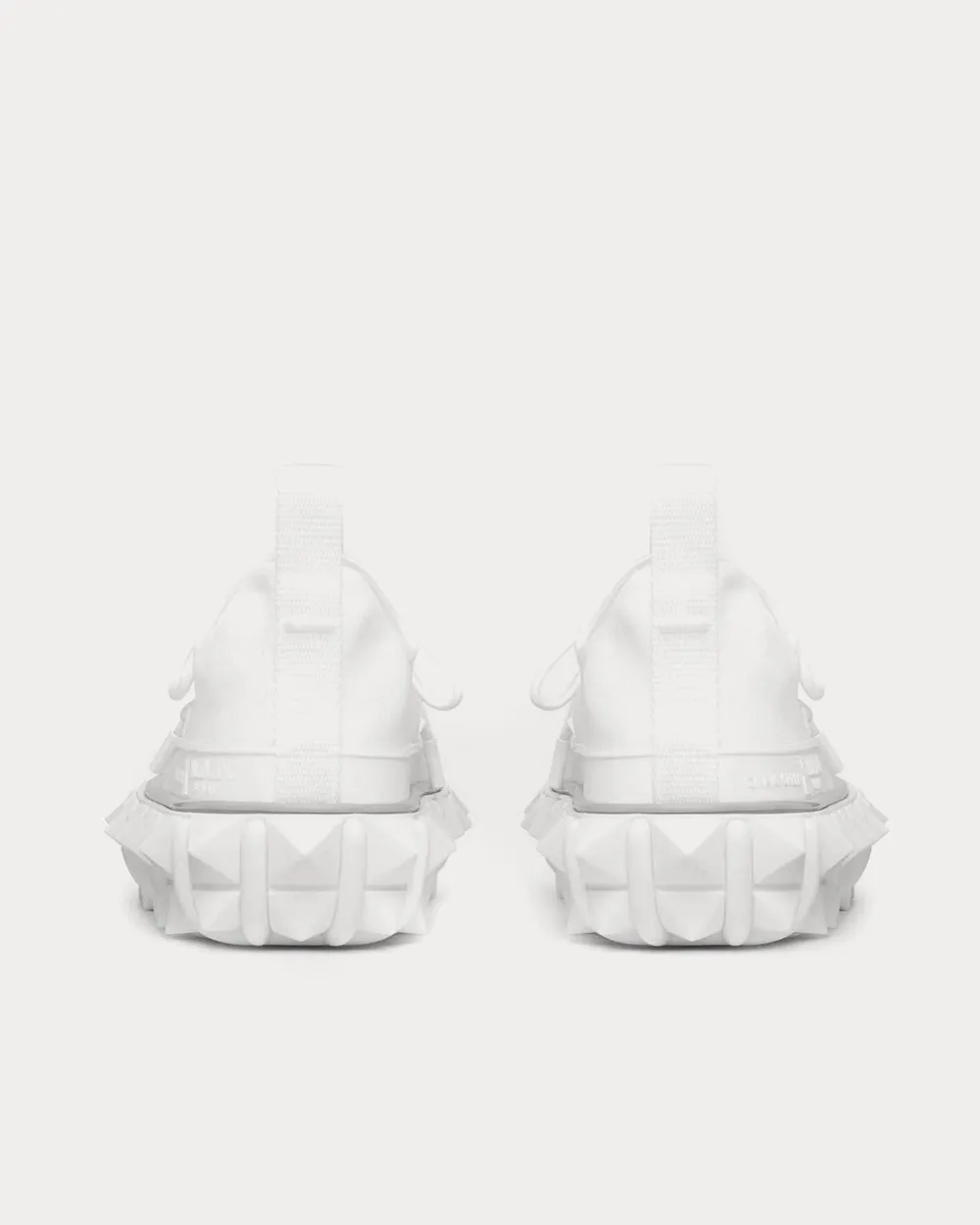 Rockstud X Light Ivory / White Low Top Sneakers