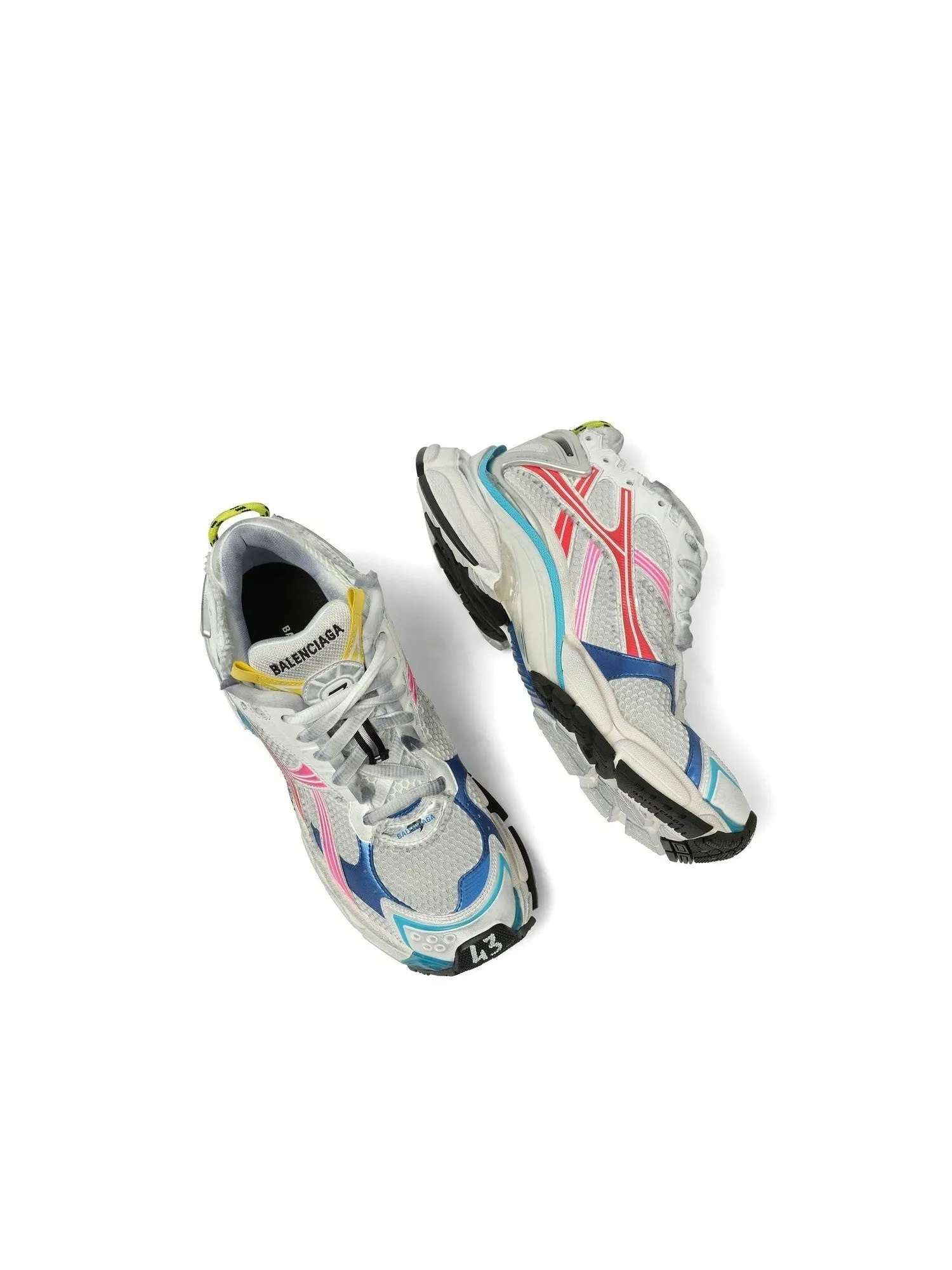 Runner Metallic Sneaker in Multicolour