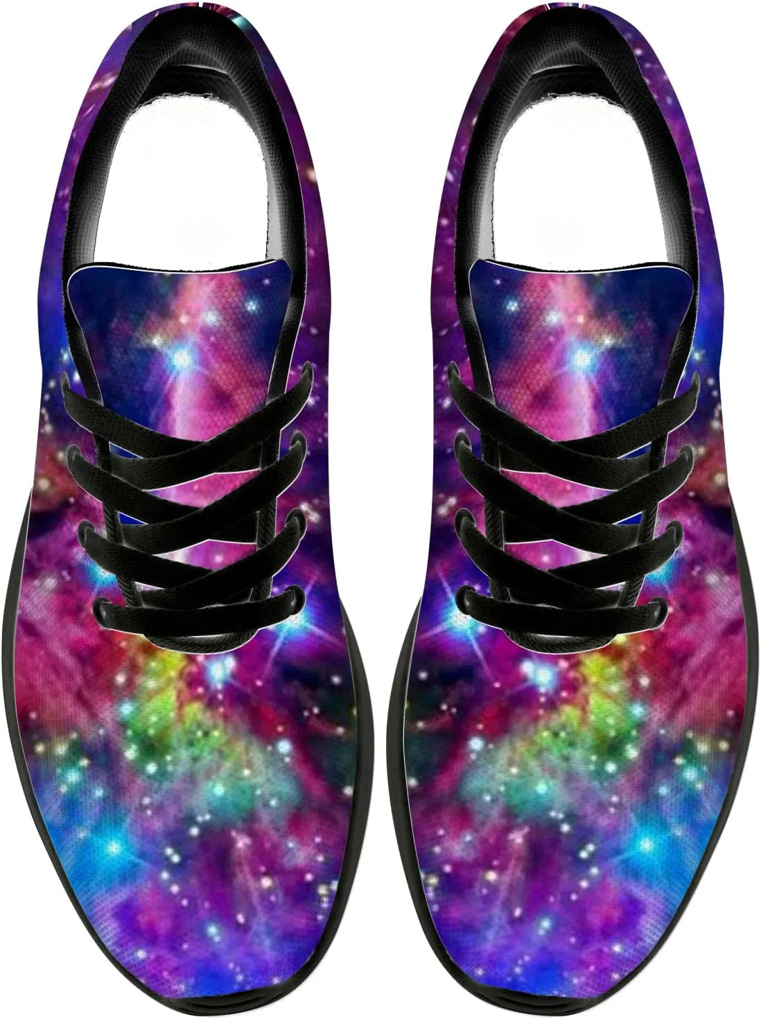 Running Shoes for Women Men Galaxy Shoes 3D Print Sneakers Gifts for Women Men