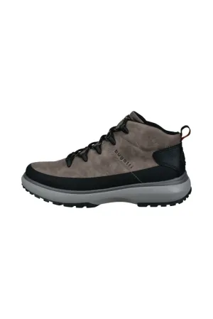 Samper Active Leather Trainers - Taupe