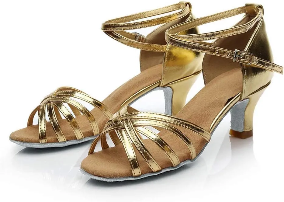 Sandals Dance Shoes Ballroom Latin Women's Color Fashion Prom Women's Sandals