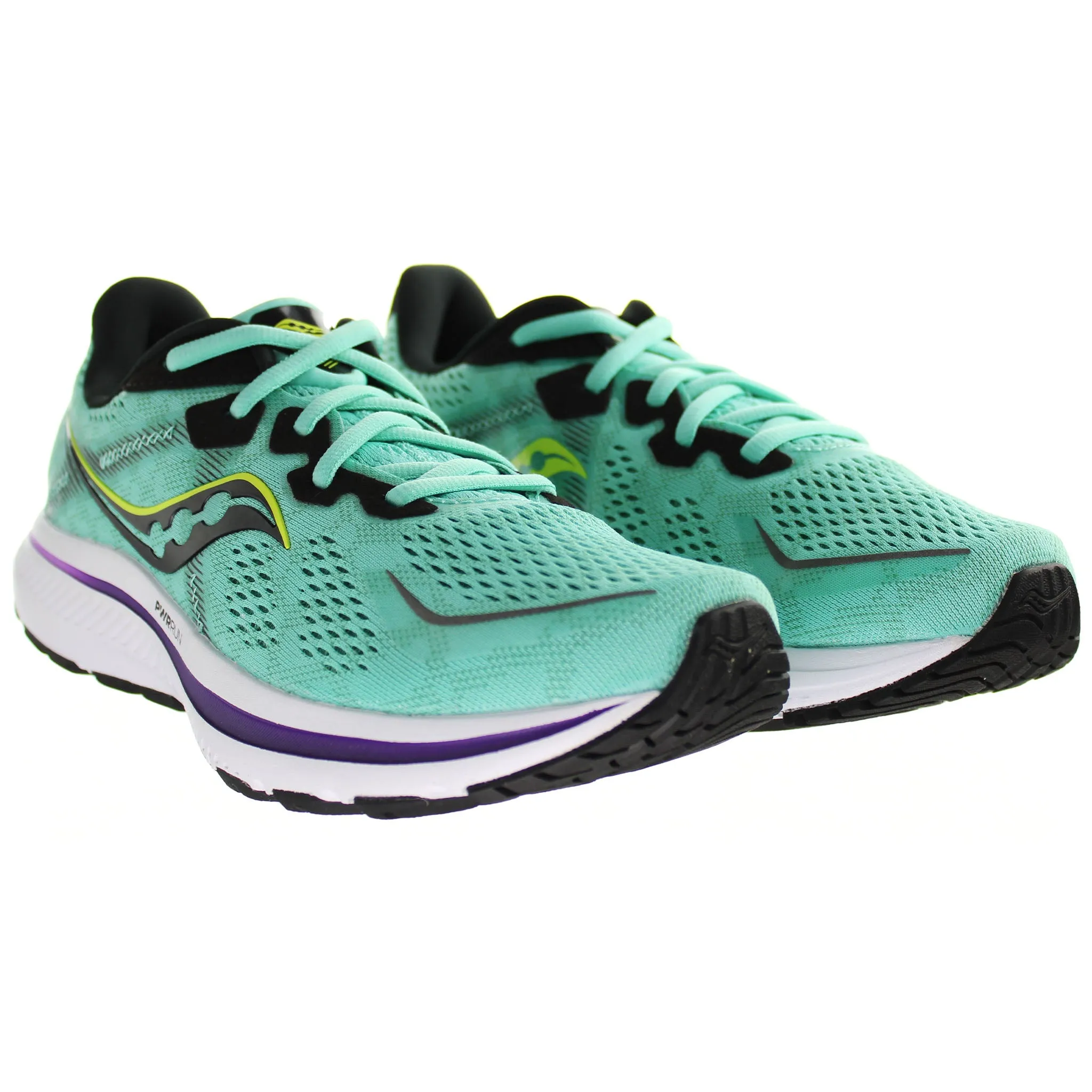 Saucony Omni 20 Womens Green Running Shoes