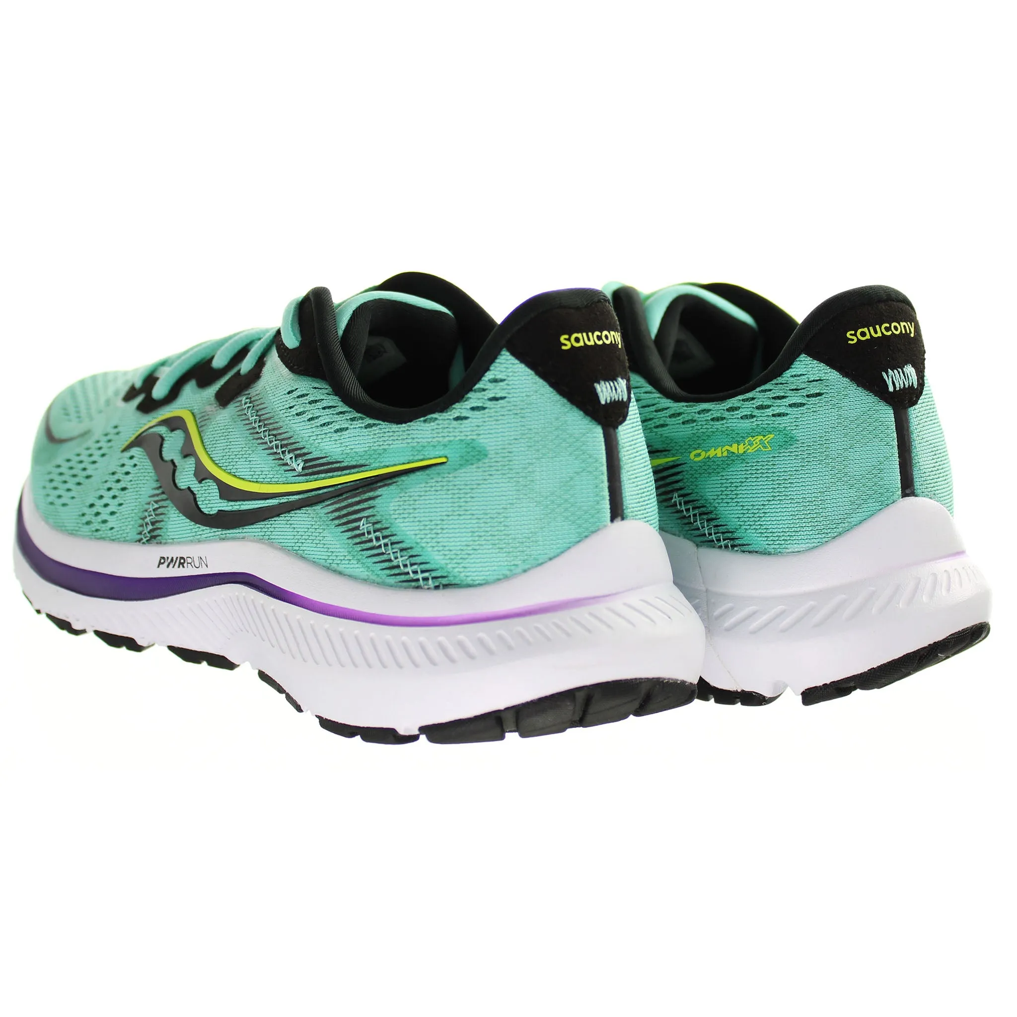 Saucony Omni 20 Womens Green Running Shoes