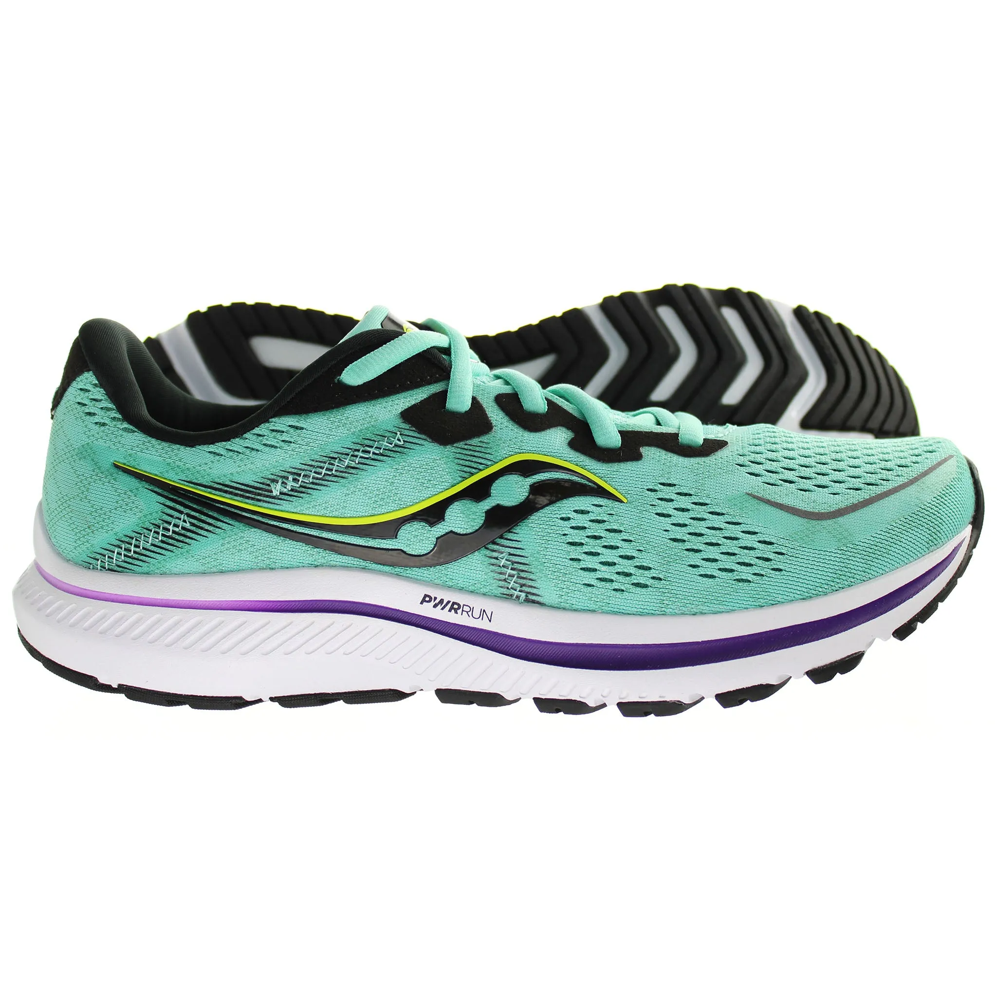 Saucony Omni 20 Womens Green Running Shoes