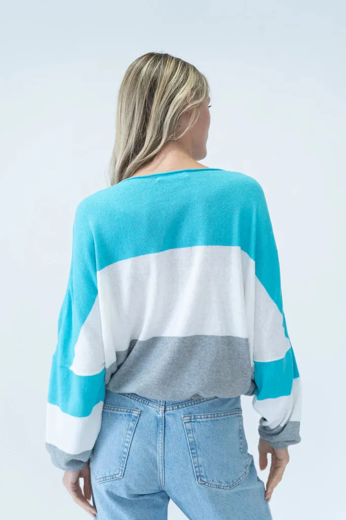 Six Fifty Color Block Georgia Sweater