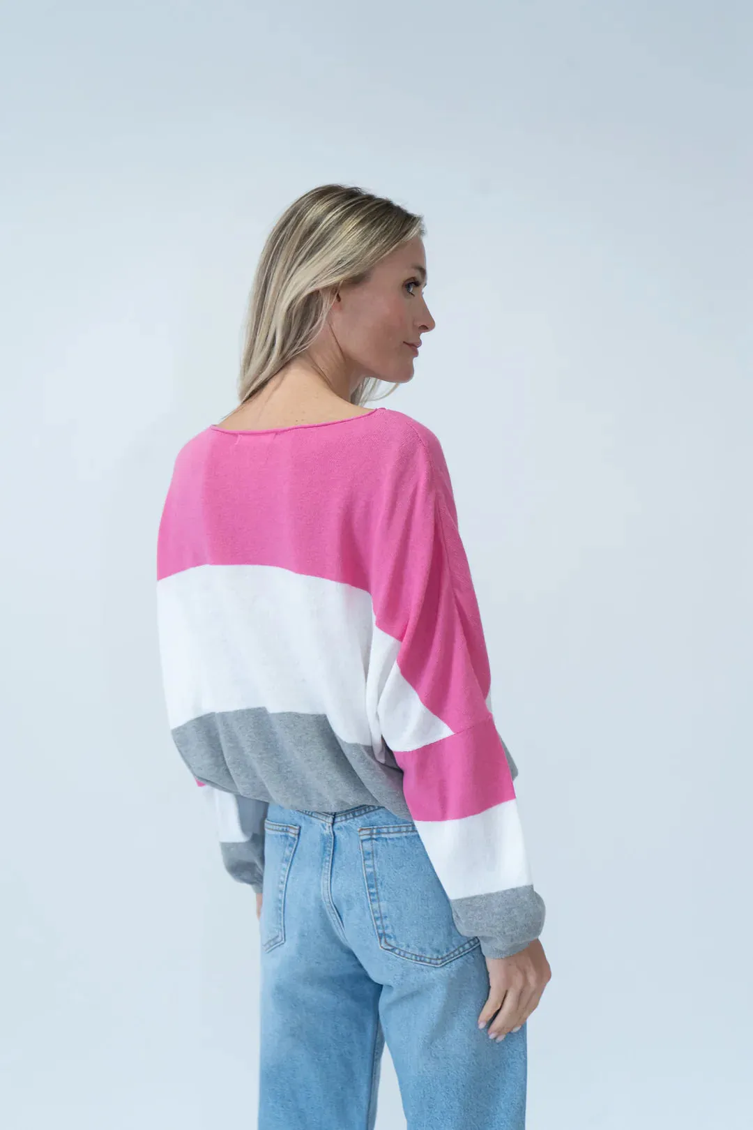 Six Fifty Color Block Georgia Sweater