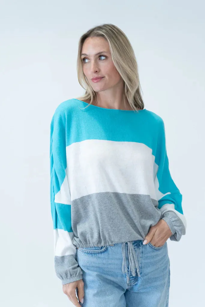 Six Fifty Color Block Georgia Sweater