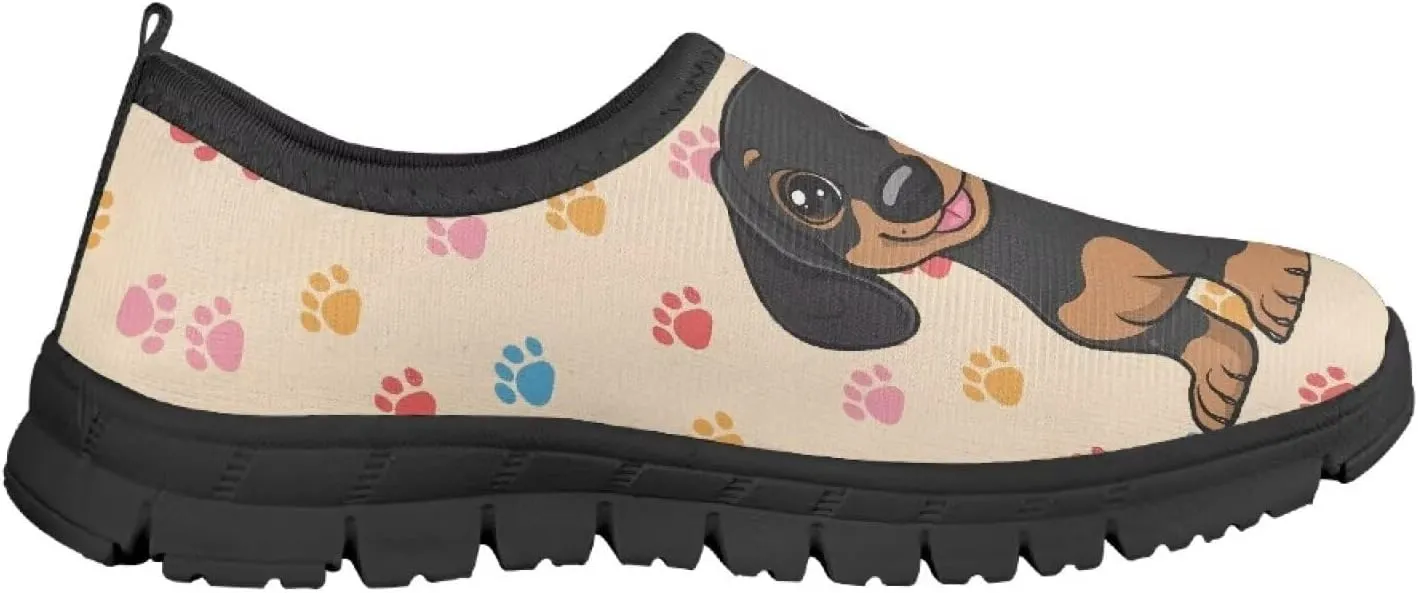 Slip On Walking Kids Sneakers Casual Loafers Non Slip Shoes Low Top Breathable Mesh Hiking Shoes Toddlers Black US 11-15