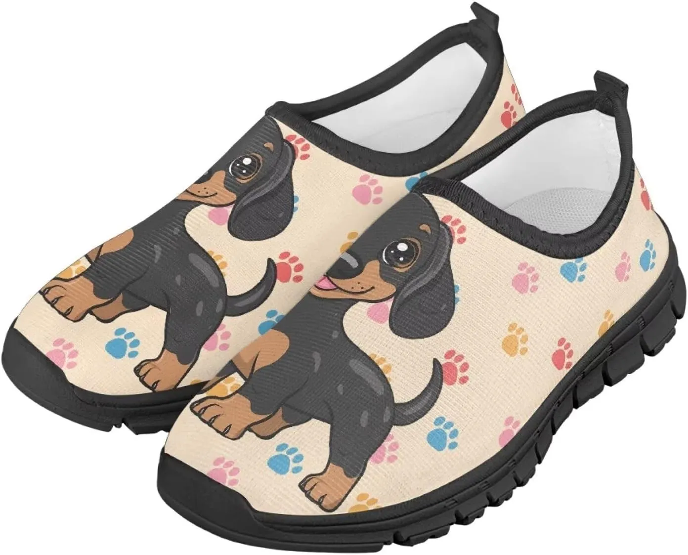 Slip On Walking Kids Sneakers Casual Loafers Non Slip Shoes Low Top Breathable Mesh Hiking Shoes Toddlers Black US 11-15