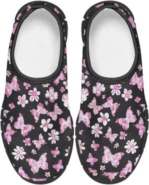 TODIYADDU Graphic Girls Sneakers Kids Breathable Mesh Shoes Lightweight Casual Tennis Running/Hiking/Walking Athletic Sneaker