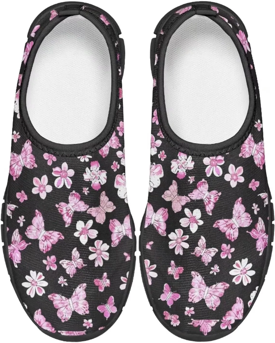 TODIYADDU Graphic Girls Sneakers Kids Breathable Mesh Shoes Lightweight Casual Tennis Running/Hiking/Walking Athletic Sneaker