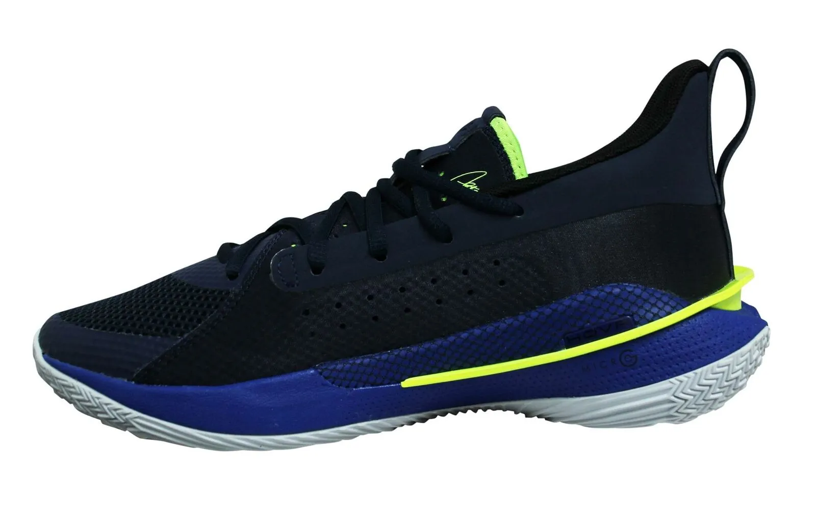 Under Armour x  Stephen Curry 7 Kids Navy Running Shoes