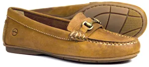 VERONA Ladies Sand Nubuck Buckle Loafers by Orca Bay