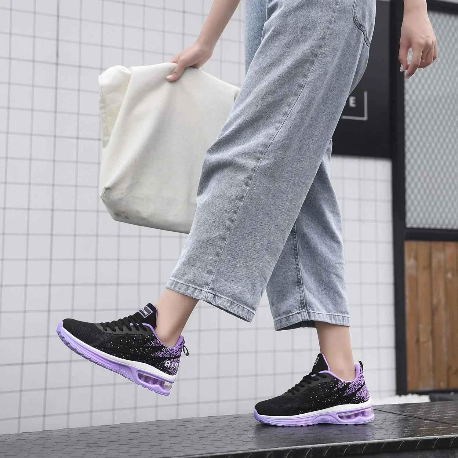 Women Air Running Sneakers Lightweight Walking Athletic Gym Sports Tennis Shoes