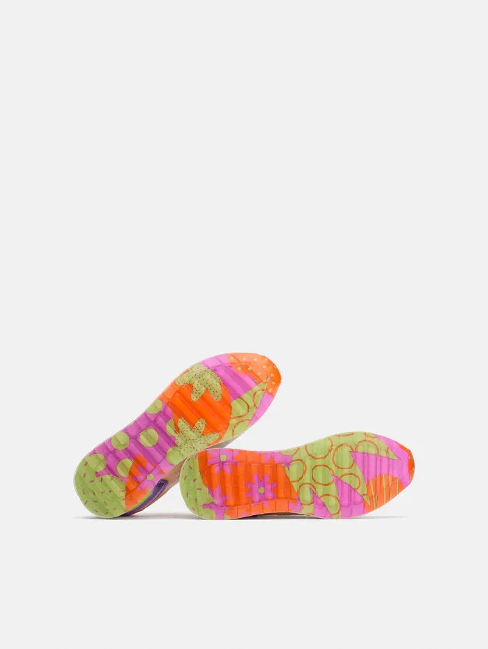 Women's Art Lychee Sneaker in Peach