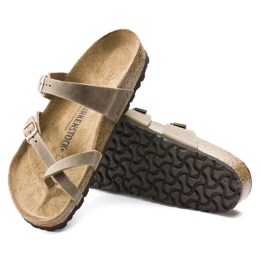 Women's Birkenstock | Mayari Oiled Leather Sandal | Brown