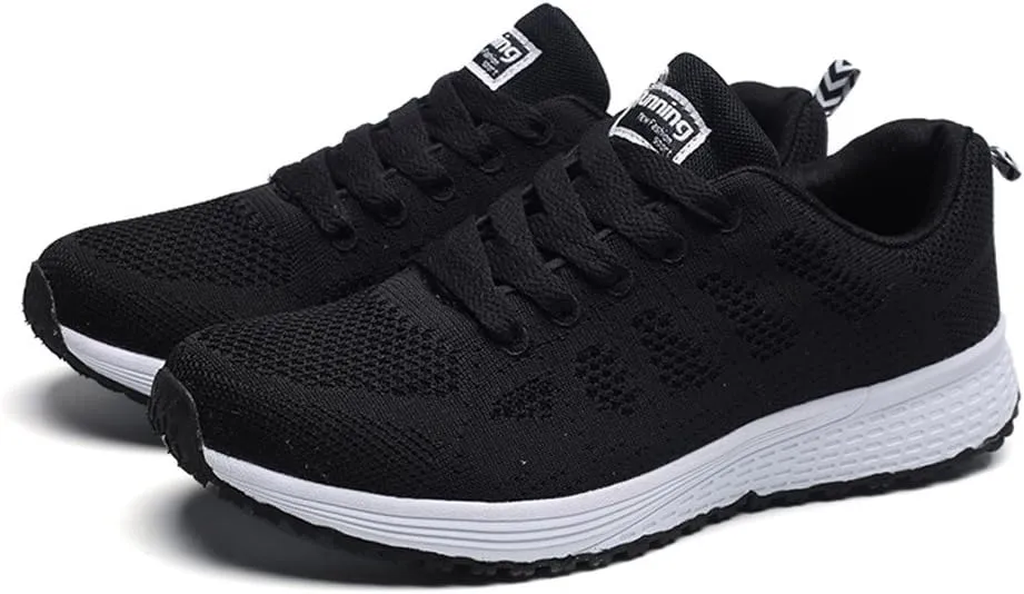 Womens Fashion Walking Running Shoes Breathable Mesh Mens Running Shoes Walking Women's Casual Shoes Brown Sneakers Waterproof Tennis Shoe Trainers Shoe