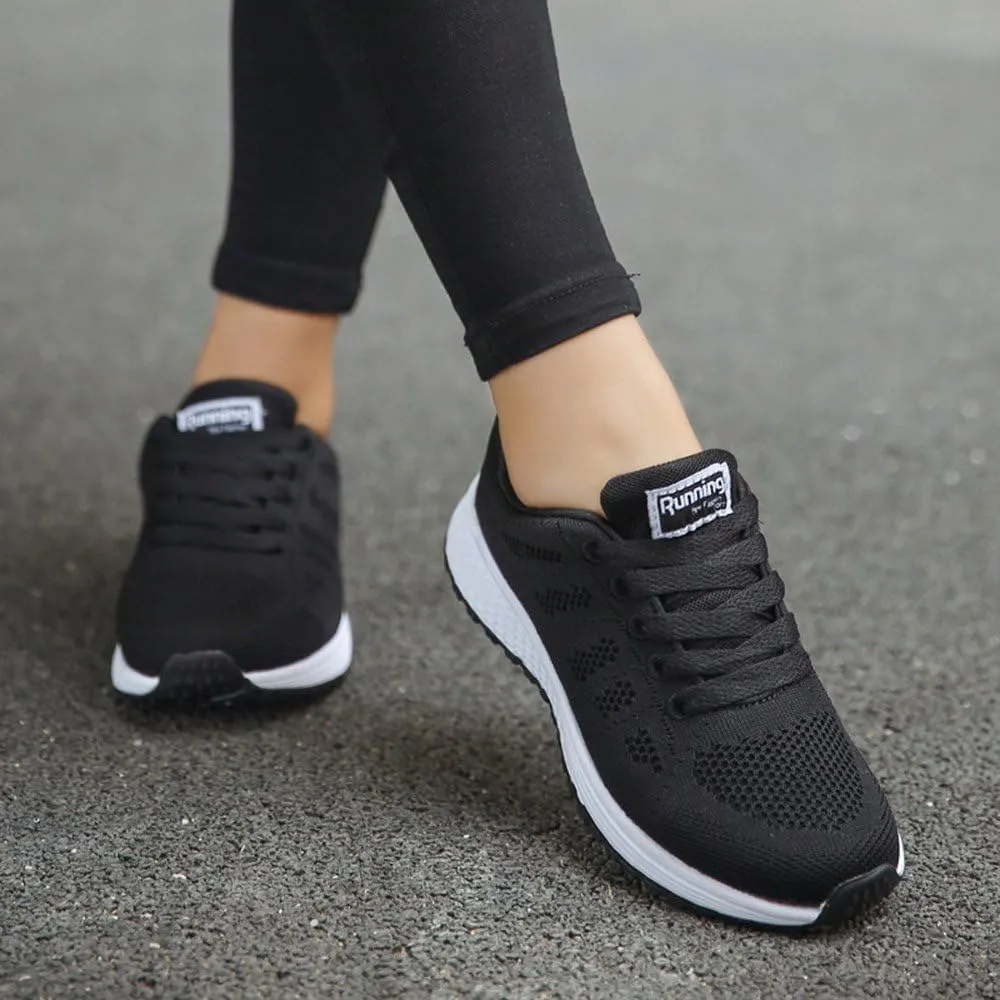 Womens Fashion Walking Running Shoes Breathable Mesh Mens Running Shoes Walking Women's Casual Shoes Brown Sneakers Waterproof Tennis Shoe Trainers Shoe