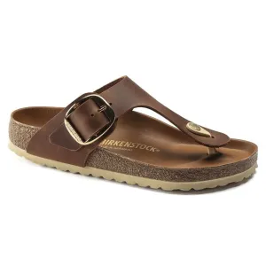 Women's Gizeh Big Buckle Oiled Leather Sandal