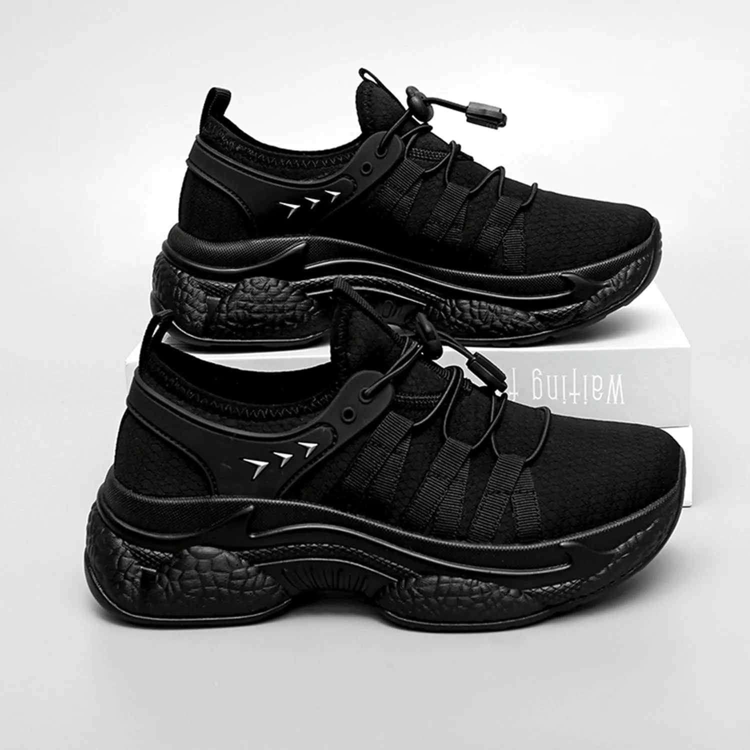 Womens Running Shoes Slip-on Walking Tennis Sneakers Lightweight Breathable Casual Soft Sole Mesh Workout Sports Shoes