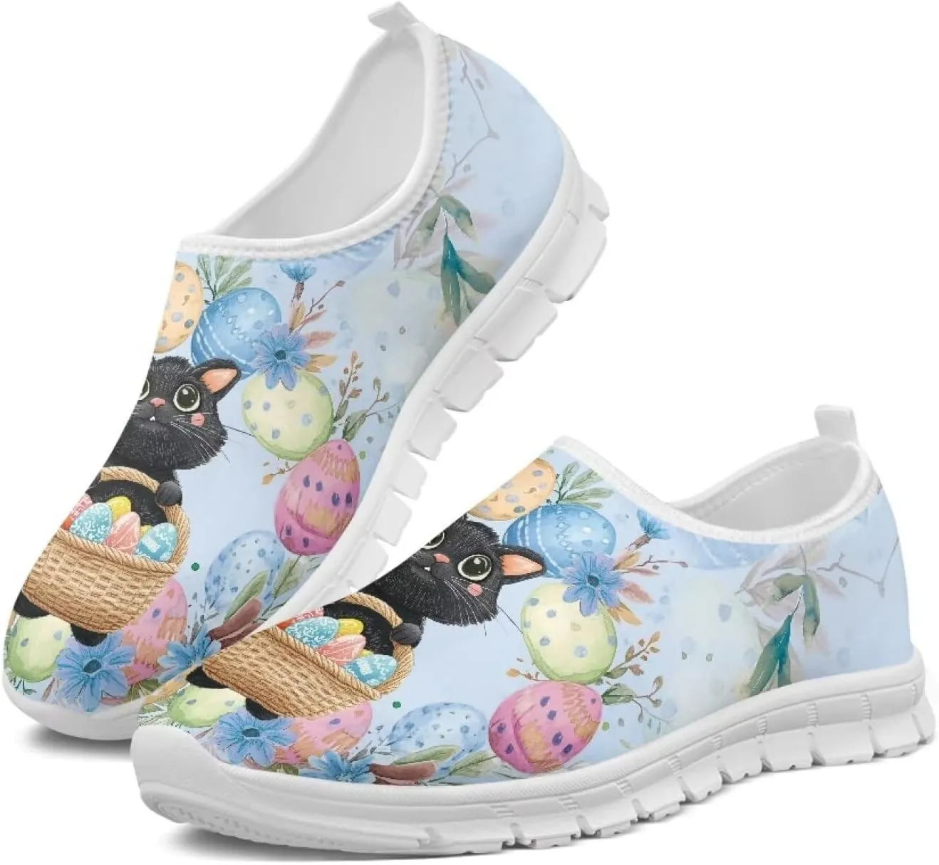 Women's Slip-On Loafers Shoes Casual Non-Slip Shoes Hiking Exercise Yoga Workout Shoes Cozy Lightweight Sneaker for Women US 5.5-11.5