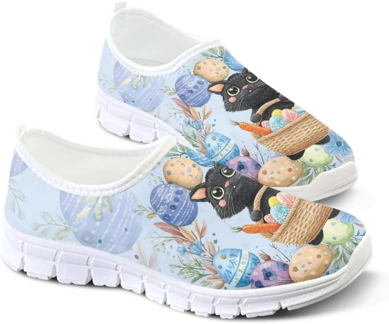 Women's Slip-On Loafers Shoes Casual Non-Slip Shoes Hiking Exercise Yoga Workout Shoes Cozy Lightweight Sneaker for Women US 5.5-11.5