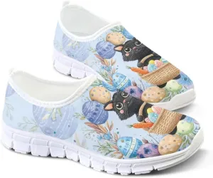Women's Slip-On Loafers Shoes Casual Non-Slip Shoes Hiking Exercise Yoga Workout Shoes Cozy Lightweight Sneaker for Women US 5.5-11.5