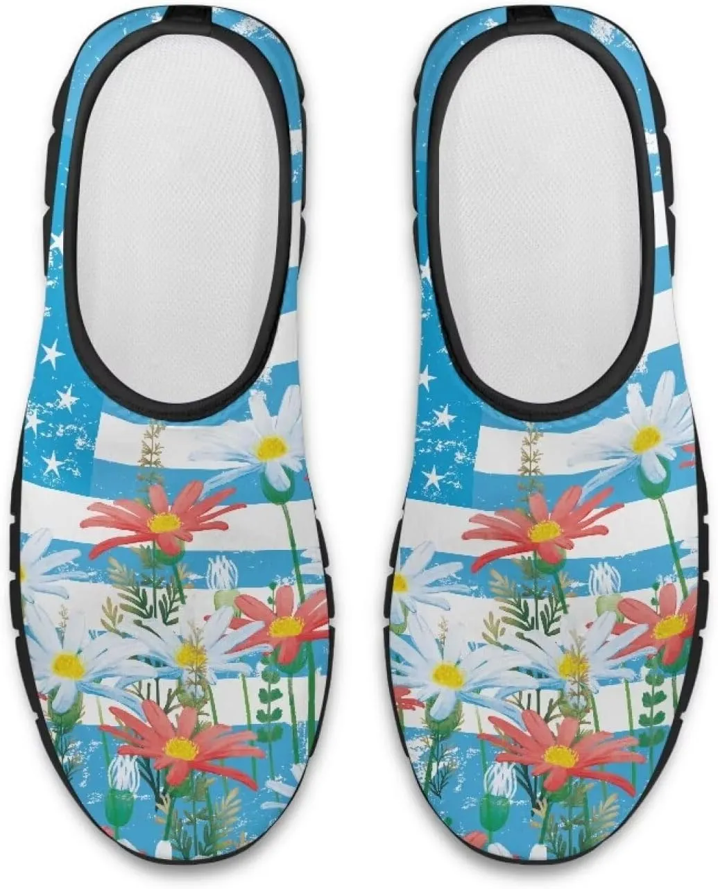 Women's Slip-On Shoes Walking Non-Slip Loafers Casual Fashion Shoes Low Top Work Sneakers Workout Shoes for Women US 5.5-11.5