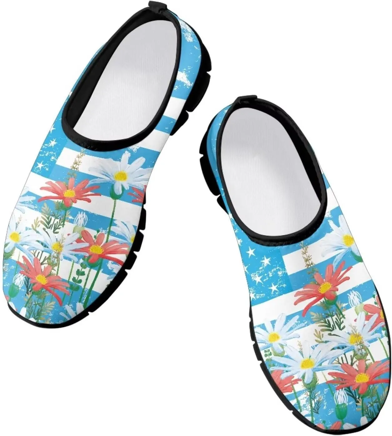 Women's Slip-On Shoes Walking Non-Slip Loafers Casual Fashion Shoes Low Top Work Sneakers Workout Shoes for Women US 5.5-11.5