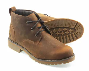 YORK Mens Sand Nubuck Chukka Boot